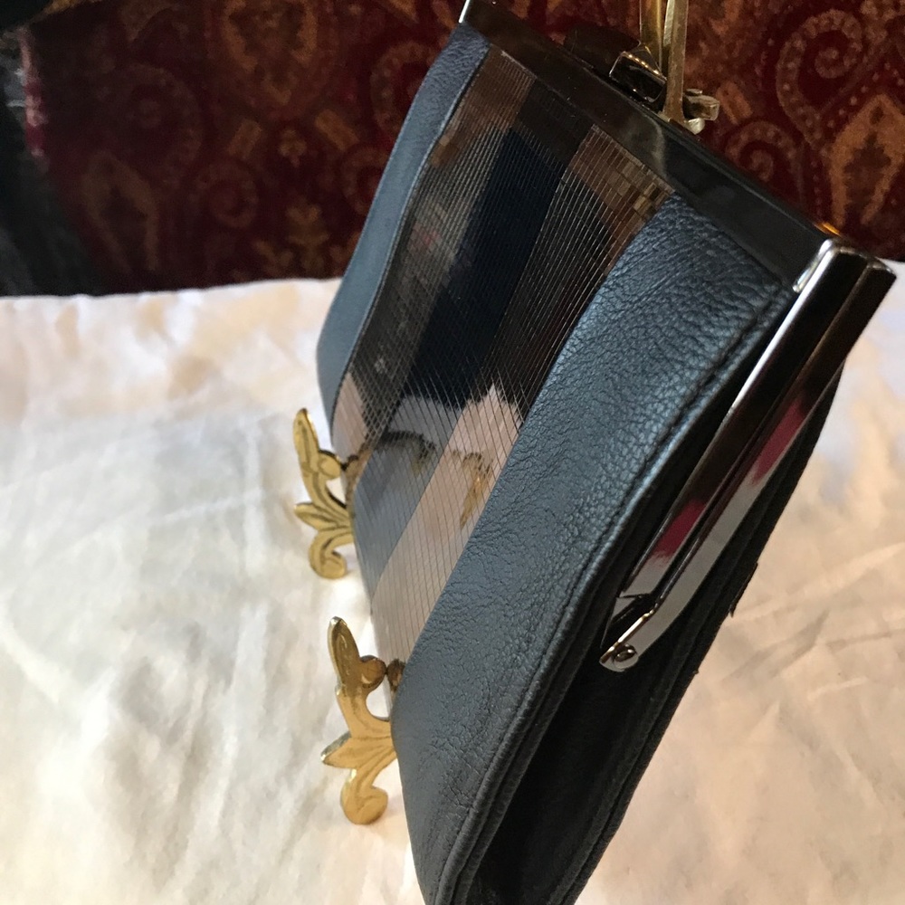 Rachel Rachel Roy Clutch w/ Metallic Accents; New - Picture 8 of 8